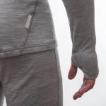 SENSOR MERINO BOLD pánské triko dl.rukáv cool gray
