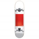 Skateboardový komplet Globe G0 Block Serif White/Red