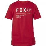 Tričko Fox Non Stop Ss Premium Tee Red/White