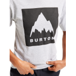 Tričko Burton Classic Mountain High Short Sleeve T-Shirt Gray Heather