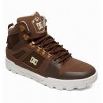 Boty DC PURE HIGH TOP WR BOOT BROWN
