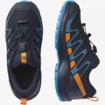 Běžecké boty Salomon XA PRO V8 CSWP J Navy Wil/Vibrant Orange /Blithe
