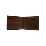 Kožená peněženka Meatfly Zac Premium, Brown