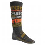Ponožky Burton Performance Midweight Sock TYPE STRIPE
