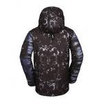 Zimní bunda Volcom Scortch Ins Jacket Black Print