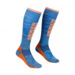 Ponožky Ortovox Ski Compression Long Socks Safety Blue