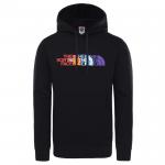 Mikina The North Face RGB PRISM HOODIE TNF BLACK