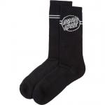 Ponožky Santa Cruz Screaming Hand Mono Sock Black