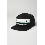 Kšiltovka Fox Youth Pro Circuit Fox Snapback Hat Black