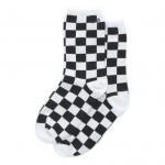Ponožky Vans TICKER SOCK 1PK Black Checkerboard