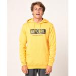 Mikina Rip Curl BOXED HOODED POP OVER  Mustard