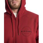 Mikina Rip Curl AUTHENTIC FLEECE  RED