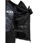 SNB & SKI bunda Meatfly Hoax Premium, Wood/Dark Grey/Black
