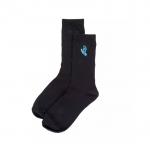 Ponožky Santa Cruz Screaming Mini Hand Sock Black Black