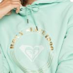 Mikina Roxy DAY BREAKS HOODIE BRUSHED A BROOK GREEN