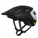 Cyklistická helma POC Axion Race MIPS Uranium Black Matt/Hydrogen White
