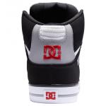 Boty DC PURE HIGH-TOP WC BLACK/WHITE/RED