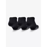 Ponožky Under Armour Heatgear No Show Sock 3 Pack Black