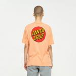 Tričko Santa Cruz Classic Dot Chest T-Shirt Faded Coral