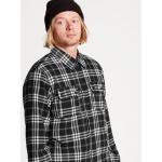 Košile Volcom Sherpa Flannel Jacket Black