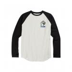 Termo tričko Burton ROADIE TECH T-SHIRT STOWHT/TRUBLK