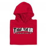 Mikina Thrasher Baker x Thrasher Hood Red