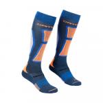 Ponožky Ortovox Ski Rock'n'Wool Long Socks  Petrol Blue