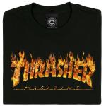 Tričko Thrasher Inferno T-shirt Black