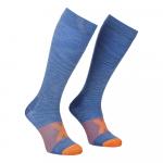 Ponožky Ortovox Tour Compression Long Socks Safety Blue