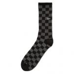 Ponožky Vans CHECKERBOARD CREW Black/Charcoal