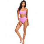 Plavky Billabong TANLINES AVERY MN CROP BRIGHT ORCHID