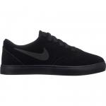 Boty Nike SB CHECK SUEDE (GS) black/black-anthracite