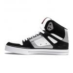 Boty DC PURE HIGH-TOP WC BLACK/WHITE/RED