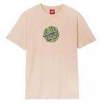 Tričko Santa Cruz Asp Flores Dot Front T-Shirt Oat