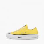 Boty Converse CHUCK TAYLOR ALL STAR LIFT BUTTER YELLOW/WHITE/BLACK