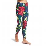 Termo spodky Burton MIDWEIGHT PANT HIBISCUS PINK FLORAL