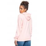 Mikina Roxy SURF STOKED HOODIE TERRY A POWDER PINK