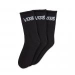 Ponožky Vans CLASSIC CREW BOYS 3 PACK Black