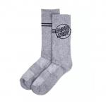 Ponožky Santa Cruz Opus Dot Stripe Crew Sock Athletic Heather