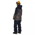 Snowboardové kalhoty Volcom Creston 3Dstretch Bib Overall Black
