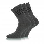 Ponožky Funstorm Calab 3 pack dark grey