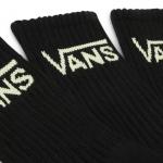Ponožky Vans CLASSIC CREW WOMENS 3 PACK BLACK/YELLOW PEAR