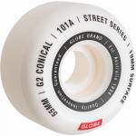 Skateboardová kolečka Globe G2 Conical Street Wheel  White/Essential