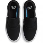 Boty Nike SB CHARGE CNVS SLIP black/white-black