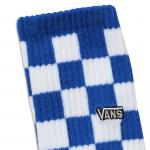 Ponožky Vans CHECKERBOARD CREW BOYS VICTORIA BLUE