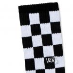 Ponožky Vans CHECKERBOARD CREW BOYS Black/White Check