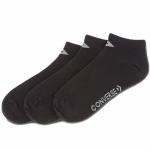 Ponožky Converse 3PP low cut Black/grey x 3