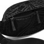Ledvinka Nike SB HERITAGE HIP PACK - AOP  black/black/white