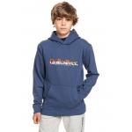 Mikina Quiksilver PRIMARY COLORS HOOD YOUTH BLUE INDIGO
