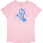 Tričko Santa Cruz Crystal Hand T-Shirt Dusty Rose